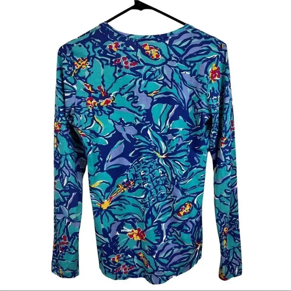Lilly Pulitzer Arielle Mai Tai Blue Purple - Picture 3 of 7